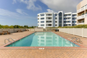 Brigantine Condo with Beach Access and Pool Views